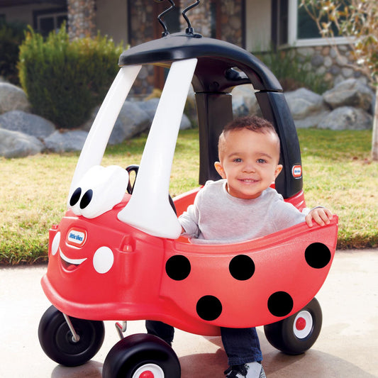 Cozy Coupe - Ladybug with Parent Handle