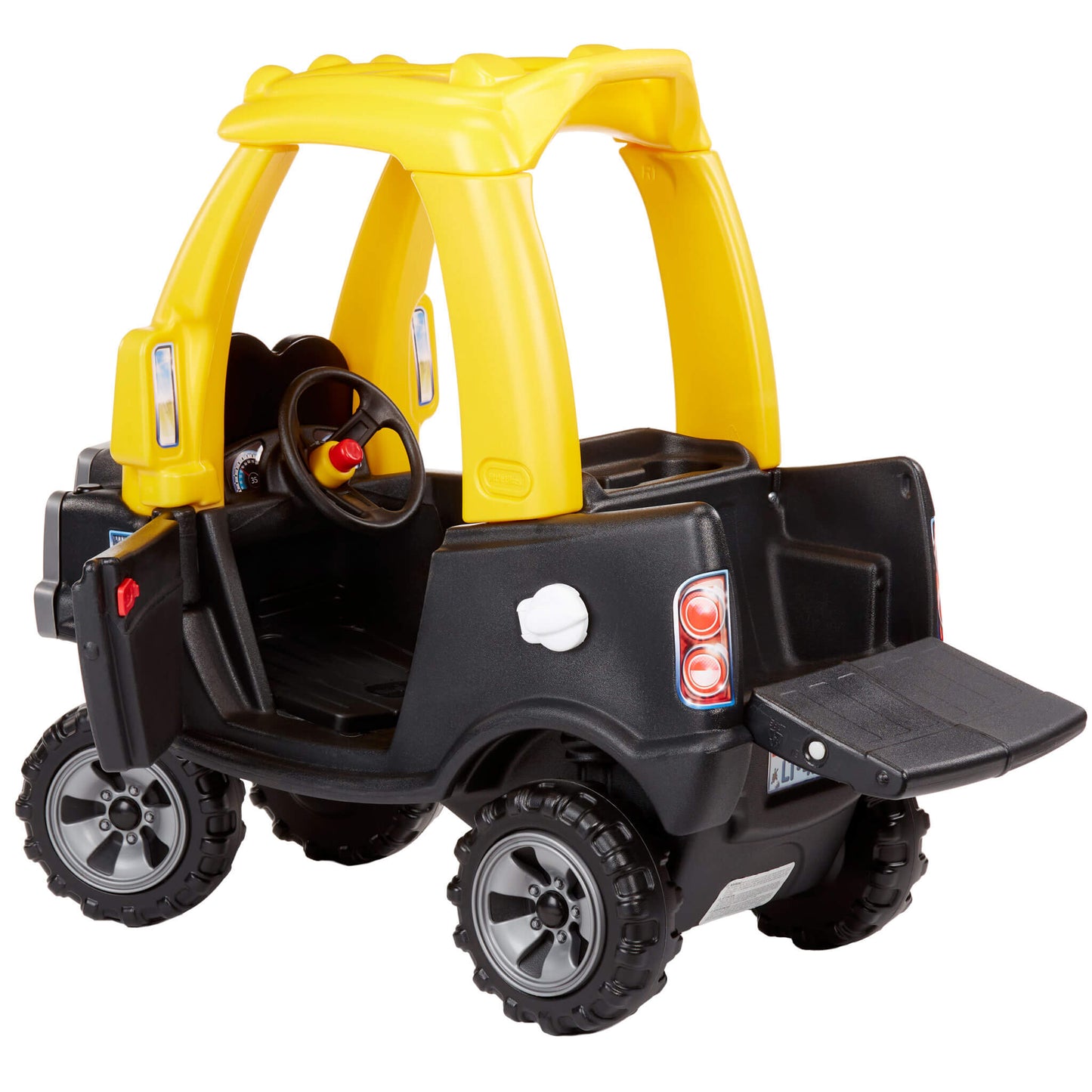 Cozy Truck Ride-On - with Working Door, Tailgate & Durable Wheels