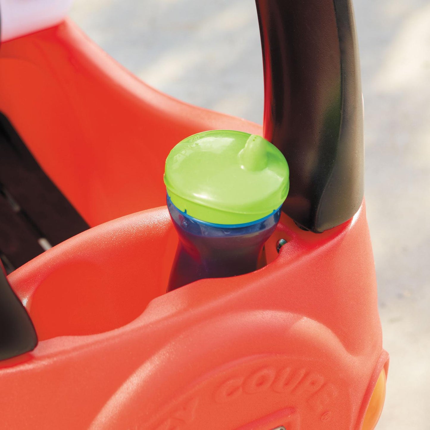 Cozy Coupe - Ladybug with Parent Handle