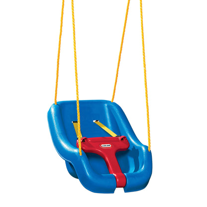 2-in-1 Snug 'n Secure  Swing - Blue with T-Bar and Adjustable Straps