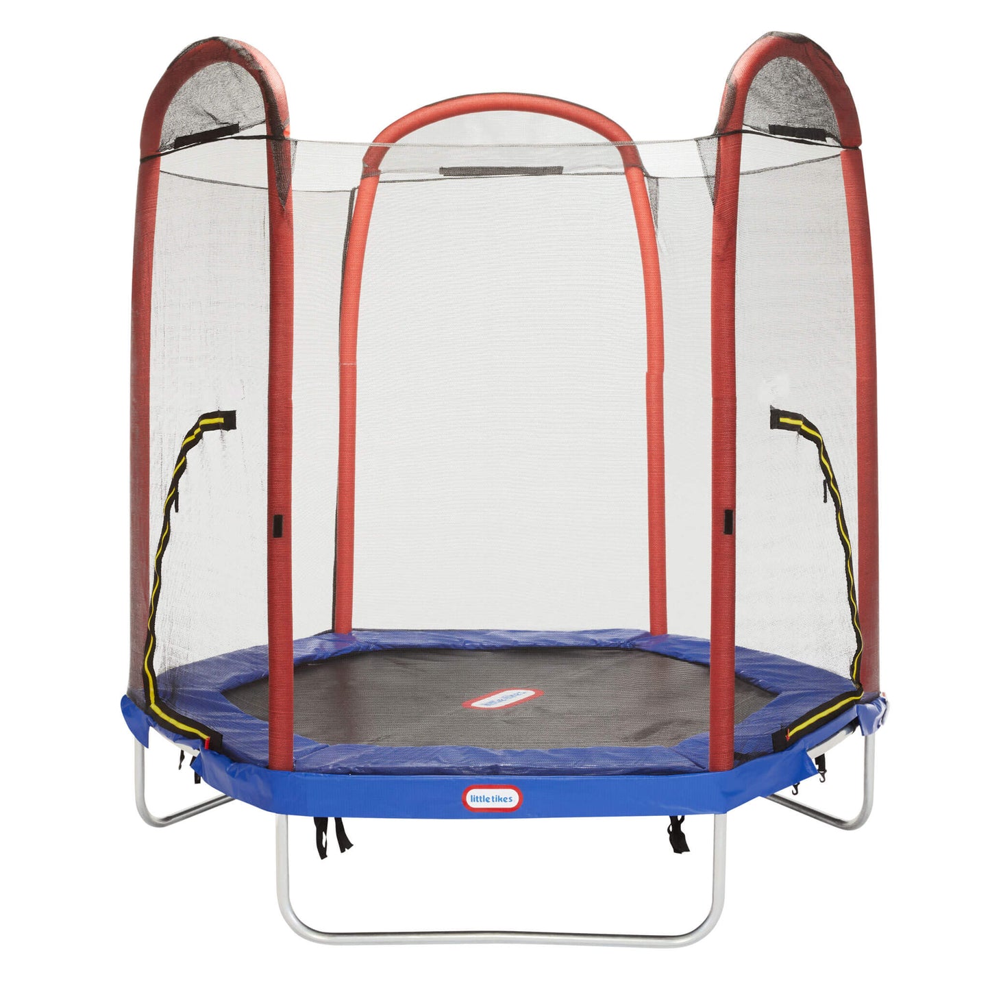 Climb 'n Slide 7ft Trampoline  with Enclosure & Slide