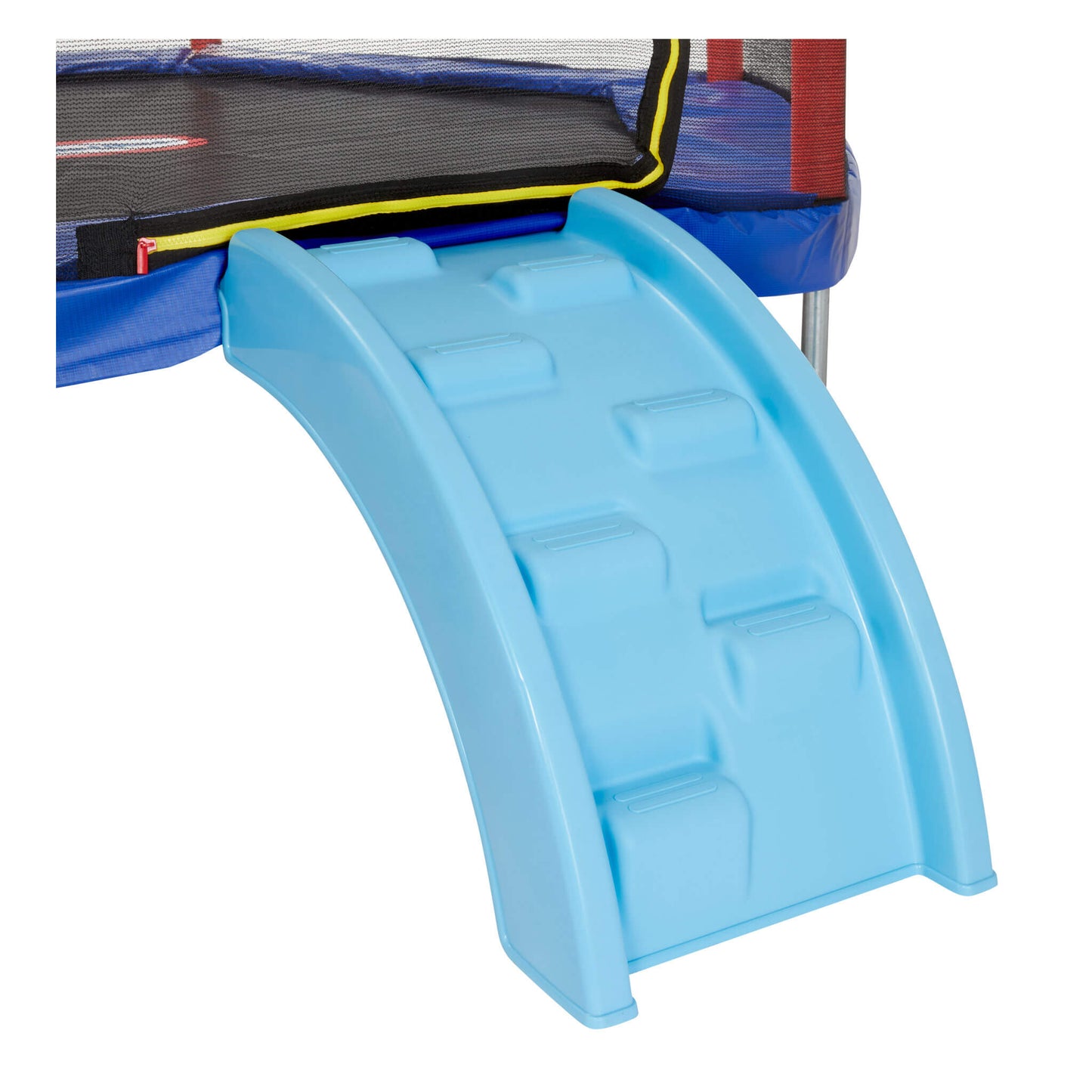 Climb 'n Slide 7ft Trampoline  with Enclosure & Slide