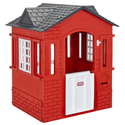 Cape Cottage Playhouse Red  C Indoor & Outdoor Playhouse