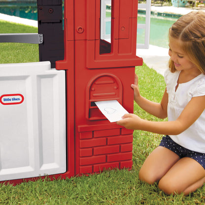 Cape Cottage Playhouse Red  C Indoor & Outdoor Playhouse