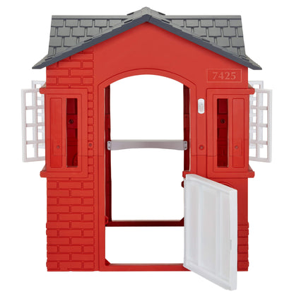 Cape Cottage Playhouse Red  C Indoor & Outdoor Playhouse