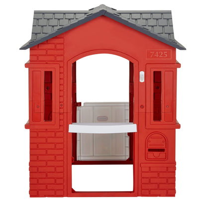Cape Cottage Playhouse Red  C Indoor & Outdoor Playhouse