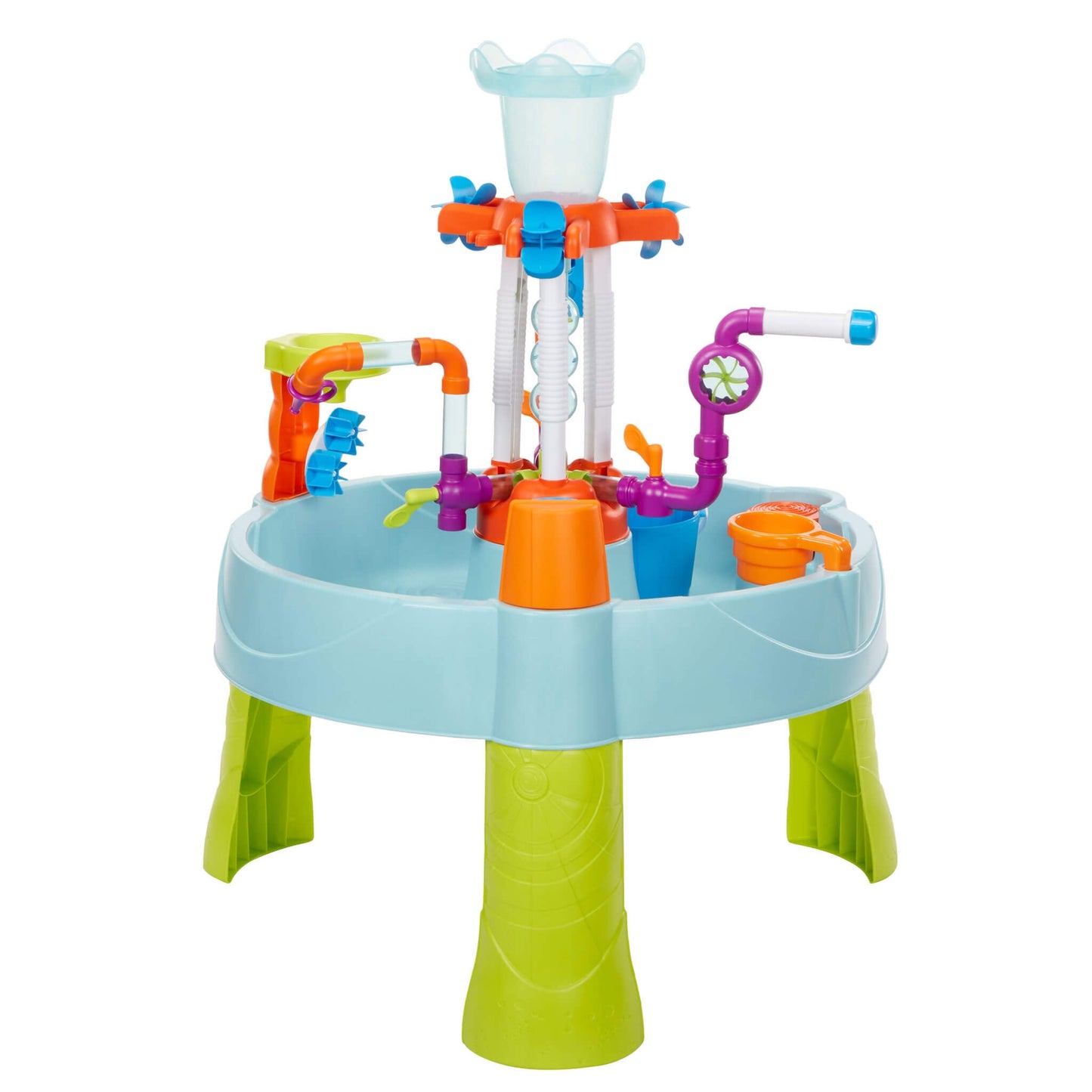 Flowin' Fun Water Table  C Interactive Water Playset with Pipes, Fittings & Faucets