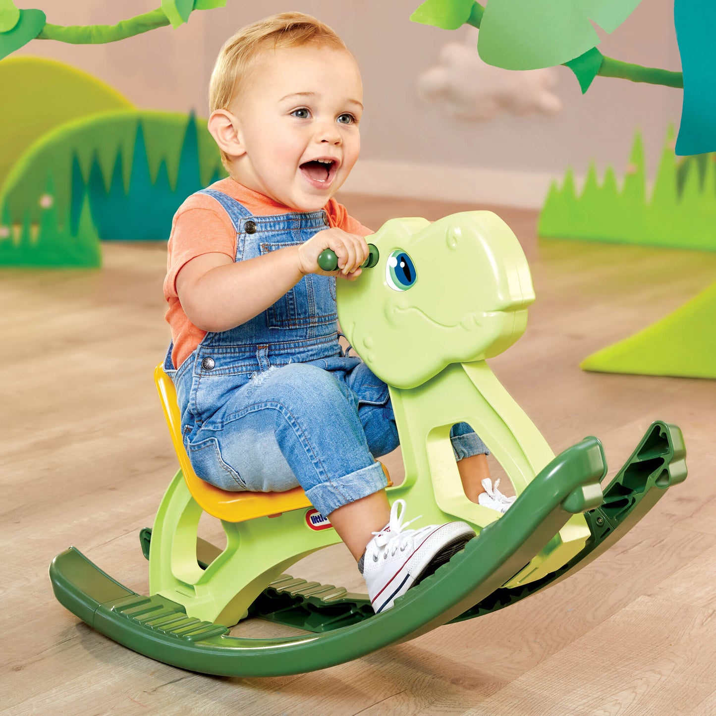 Easy Rockin' Dino Toy  C Lightweight Rocker for Toddlers