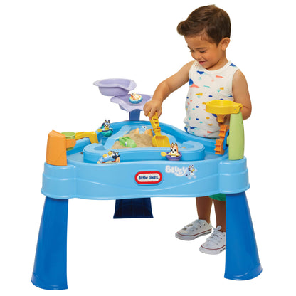 Bluey Beach Water Table  -  Interactive Outdoor Playset with Sand & Water Fun