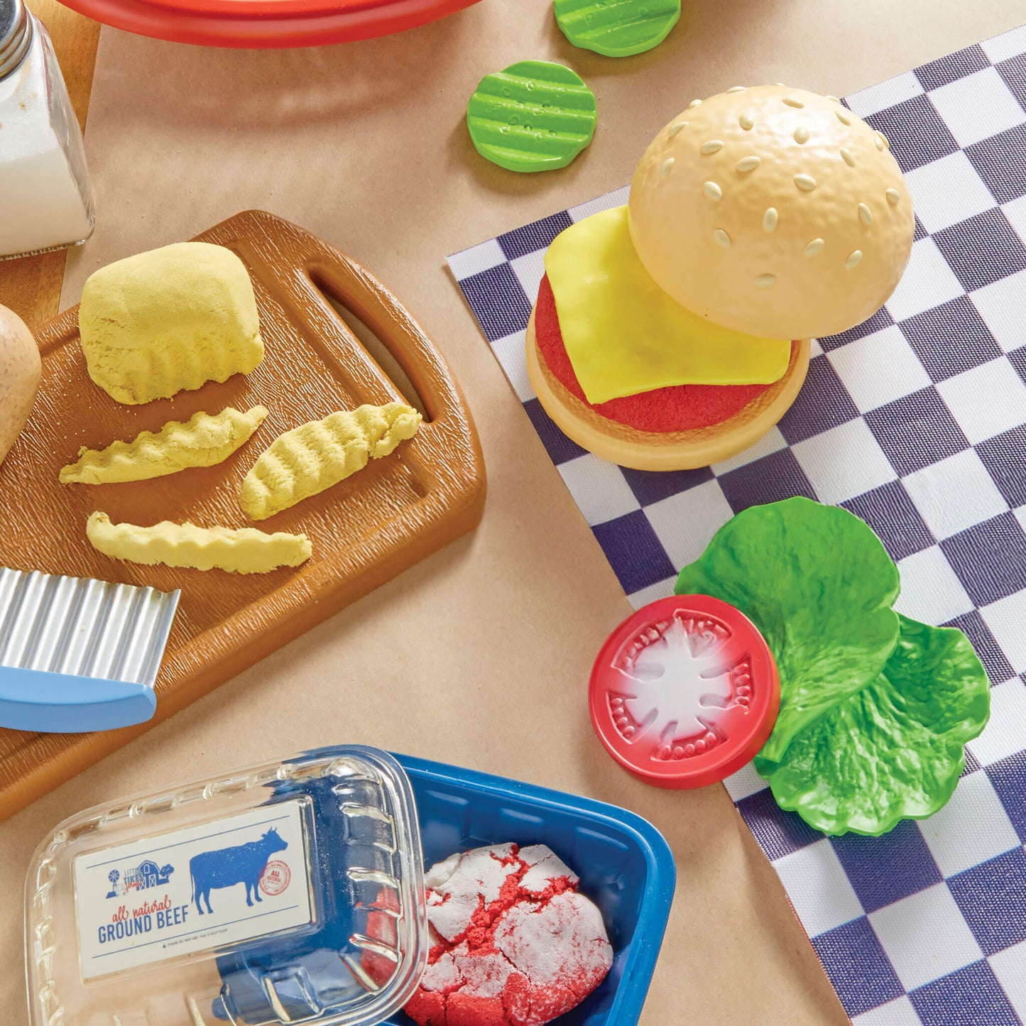 Creative Chefs  Cheeseburger and Fries Kit