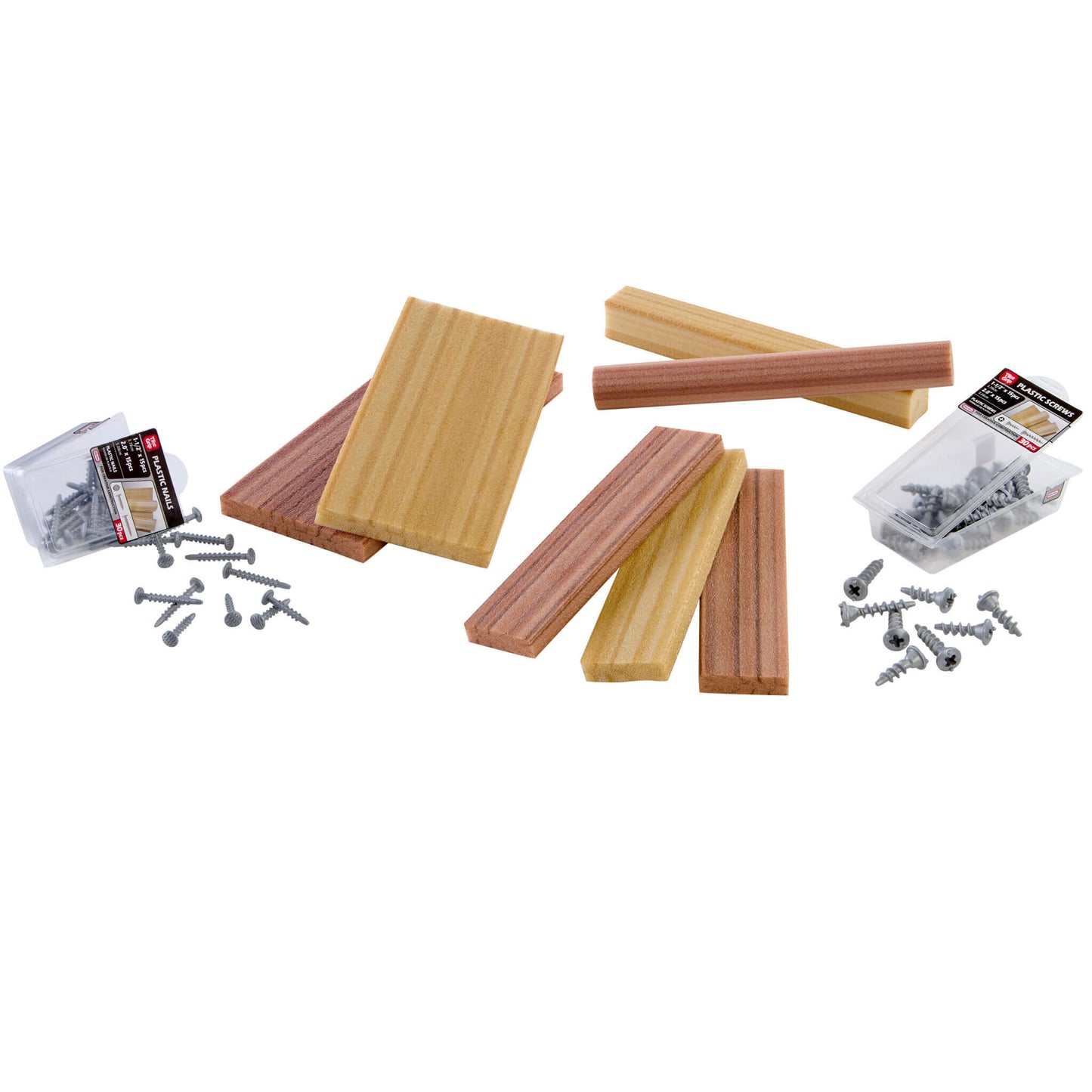 Creative Construction  Wood, Nails and Screw Bundle