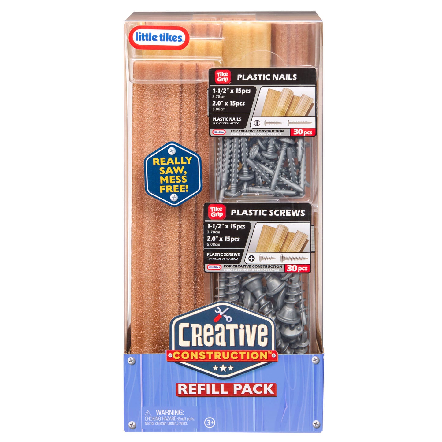 Creative Construction  Wood, Nails and Screw Bundle