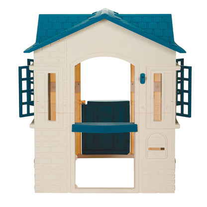 Cape Cottage Playhouse Blue  C Indoor & Outdoor Playhouse