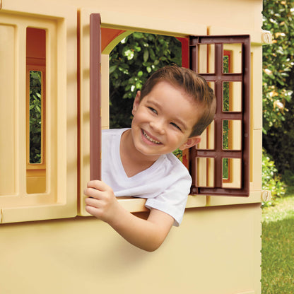 Cape Cottage Playhouse Tan  C Indoor & Outdoor Playhouse