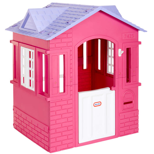 Cape Cottage Playhouse Pink  C Indoor & Outdoor Playhouse