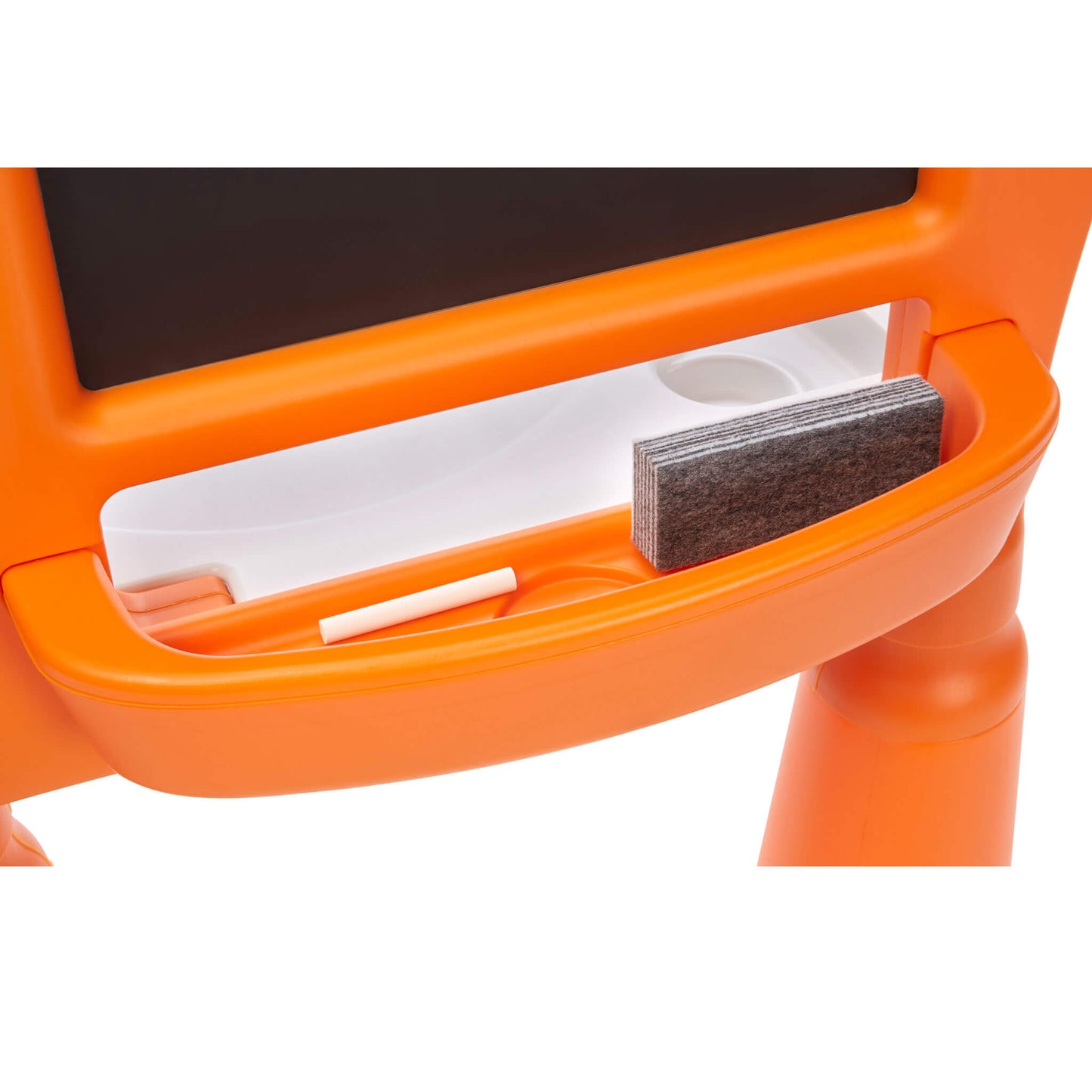 2-in-1 Drawing Table  C Easel, Chalkboard, & Dry-Erase Board