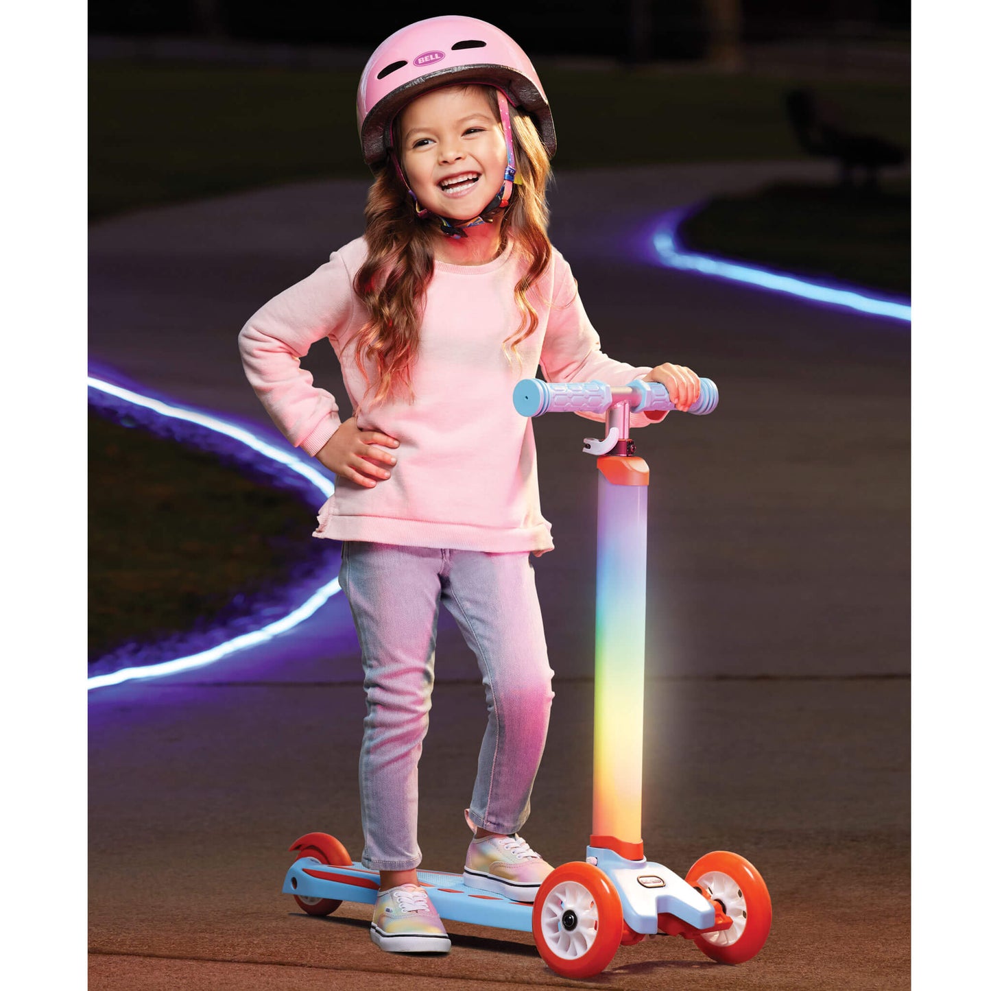 Glow Stick Scooter