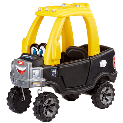 Cozy Truck  Ride-On - with Working Door, Tailgate & Durable Wheels