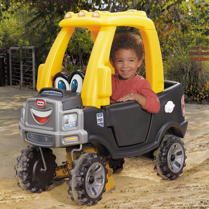 Cozy Truck  Ride-On - with Working Door, Tailgate & Durable Wheels