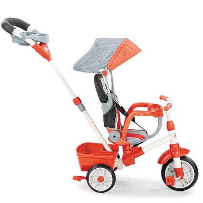 5-in-1 Deluxe Ride & Relax Recliner Trike  C Adjustable with 5 Stages and Reclining Seat