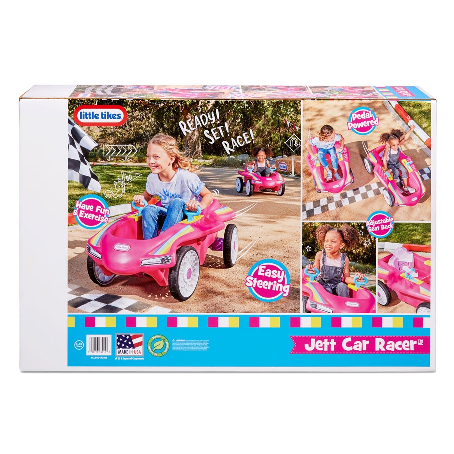 Jett Car Racer - Pink